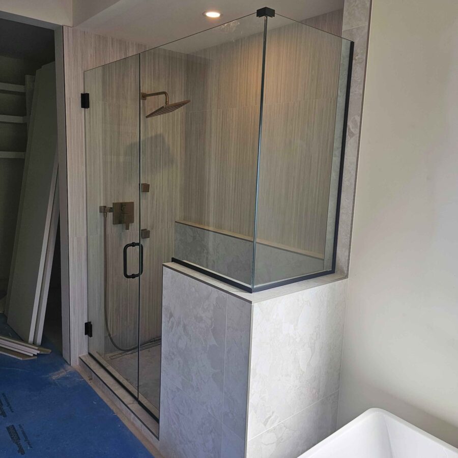 Frameless Shower